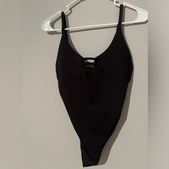 NWT Black One-piece Swimsuit - Picture 1 of 6